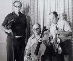 Trio with Marcel Farago, cello and David Grunschlag, violin